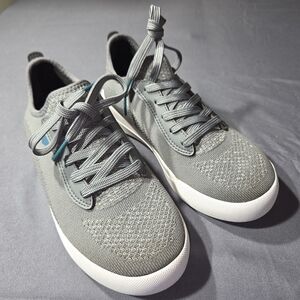 Vessi Women's Weekend 1.5 Sneaker Concrete Gray Lightly Worn Waterproof